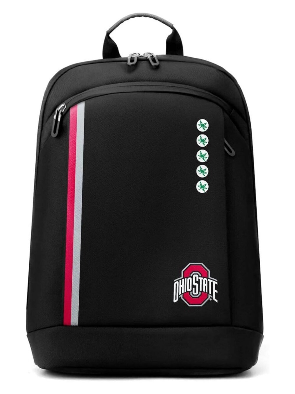 SOAR Ohio State Buckeyes Collegiate 14 Inch Premium Laptop Backpack Black